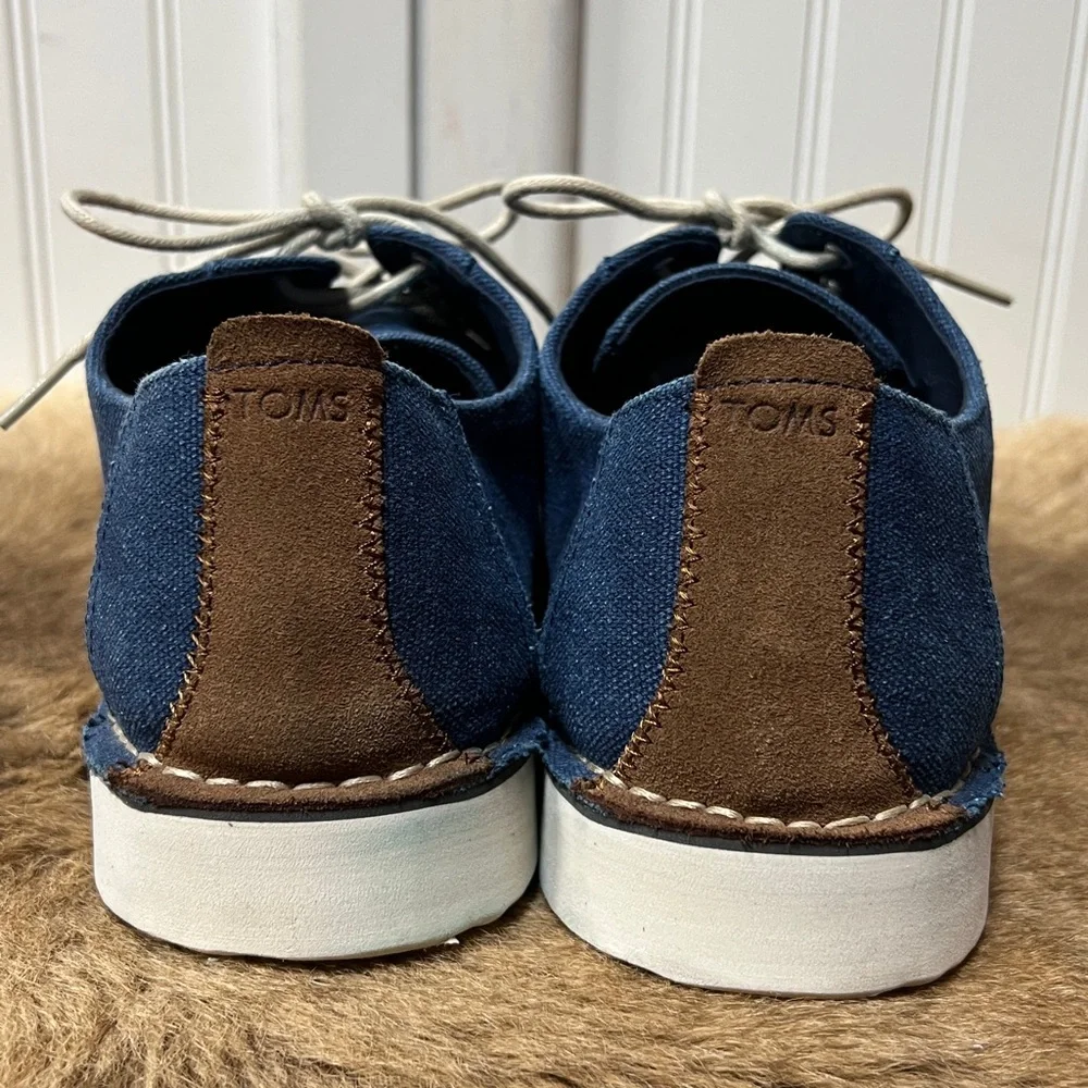 Toms Preston Washed Canvas Shoes 11.5